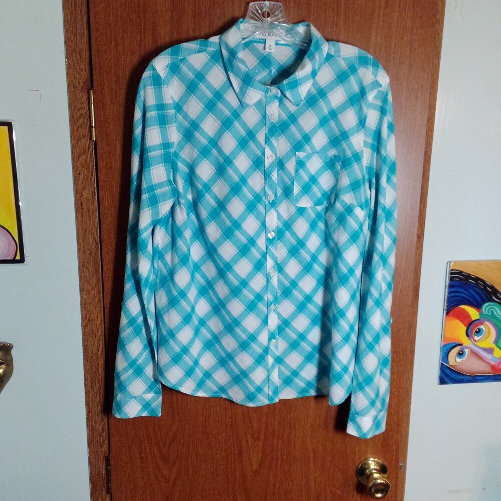 Kim Rogers Womens Long Sleeve Blouse